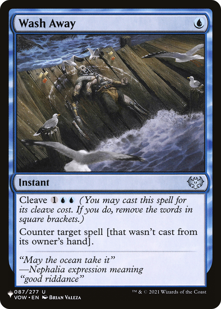 Wash Away [The List] | Good Games Cannington