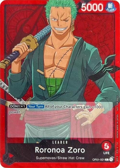 Roronoa Zoro [One Piece Demo Deck Cards] | Good Games Cannington