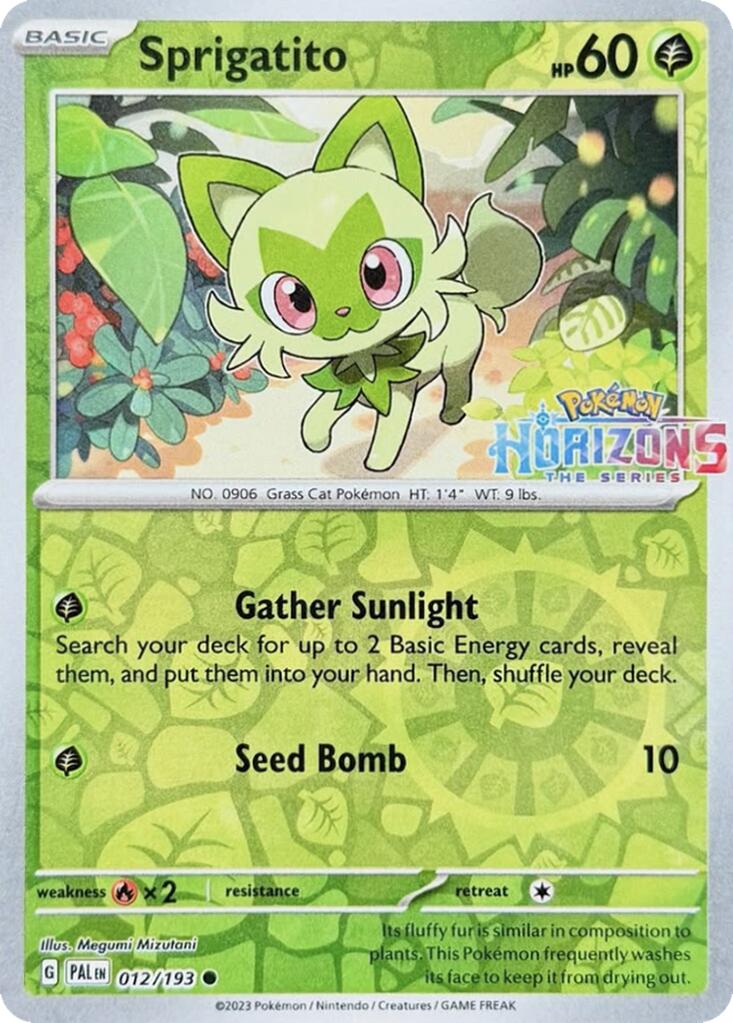 Sprigatito (012/193) [Miscellaneous Cards] | Good Games Cannington