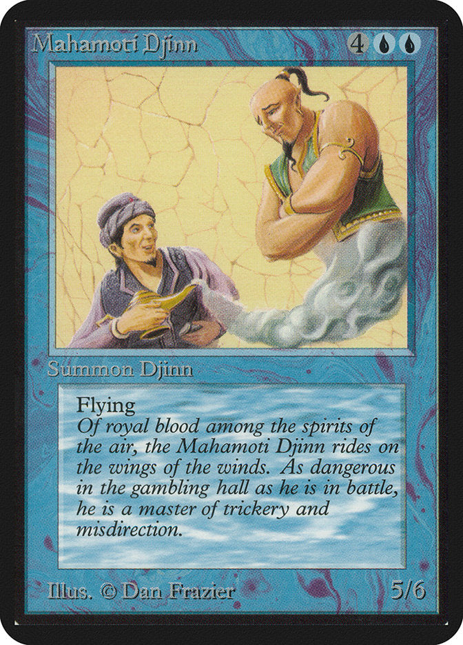 Mahamoti Djinn [Alpha Edition] | Good Games Cannington