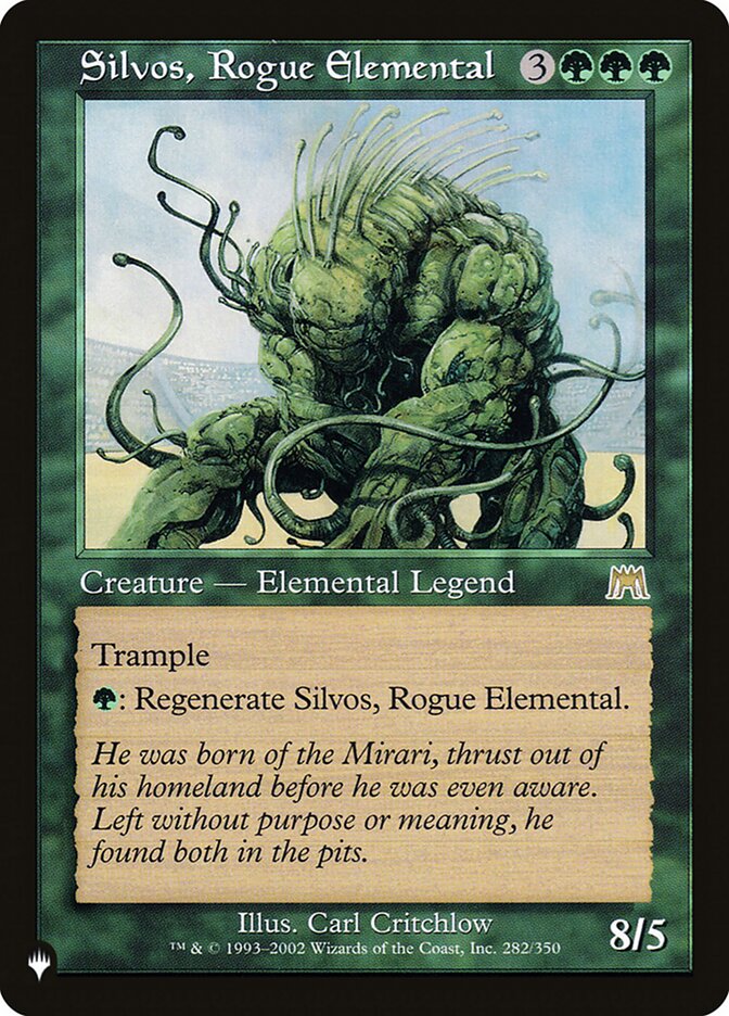 Silvos, Rogue Elemental [The List] | Good Games Cannington