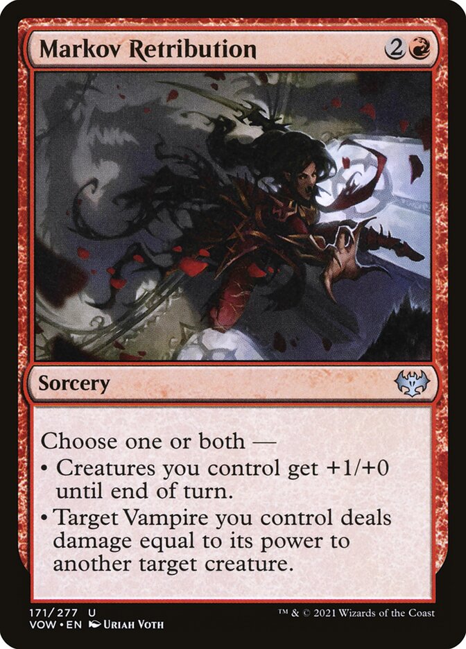 Markov Retribution 171/277 (Innistrad: Crimson Vow)  - Foil | Good Games Cannington