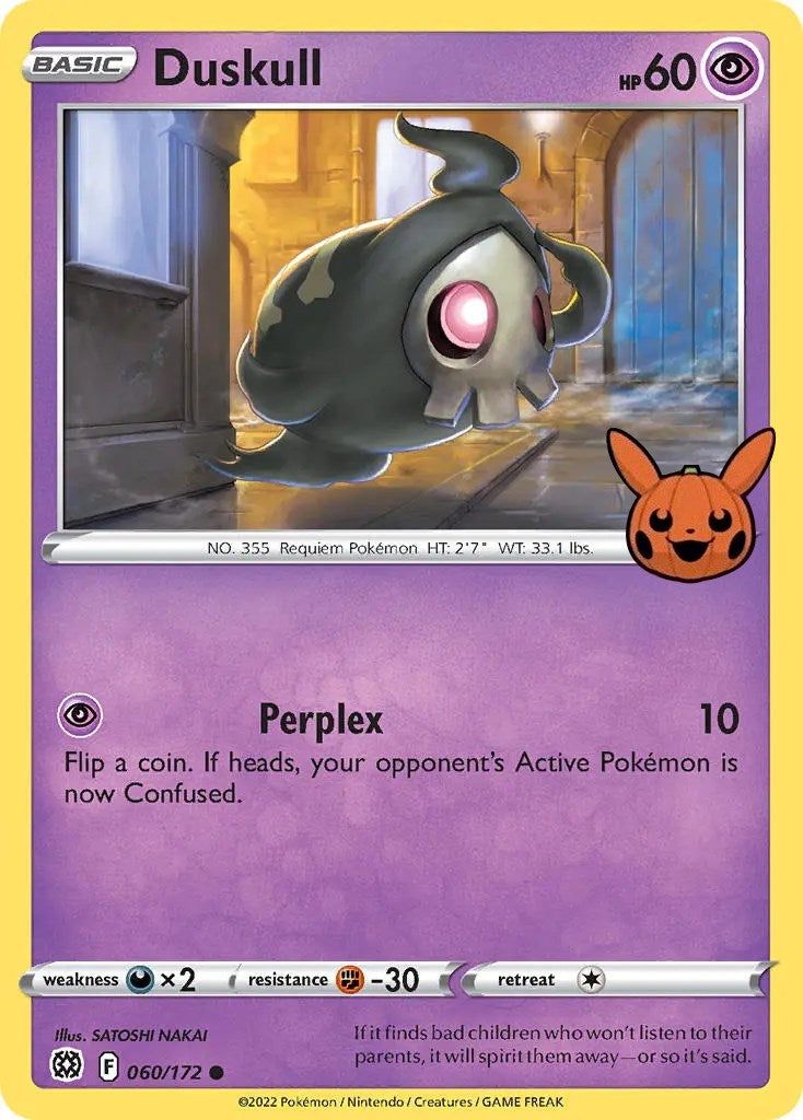 Duskull (060/172) [Trick or Trade] | Good Games Cannington