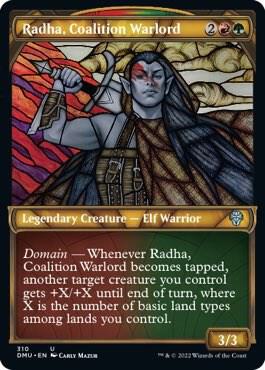 Radha Coalition Warlord Showcase 310/281 (Dominaria United)  | Good Games Cannington