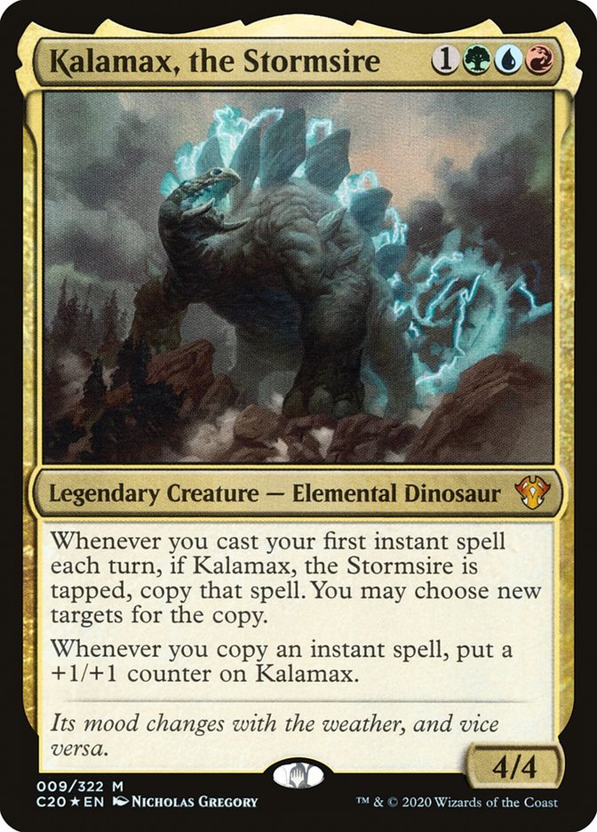 Kalamax, the Stormsire 9/322 (Commander 2020)  - Foil | Good Games Cannington