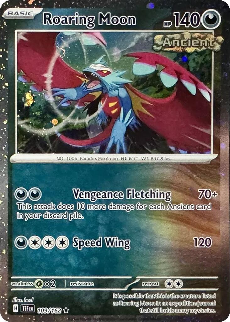 Roaring Moon (109/162) (Cosmos Holo) [Miscellaneous Cards] | Good Games Cannington