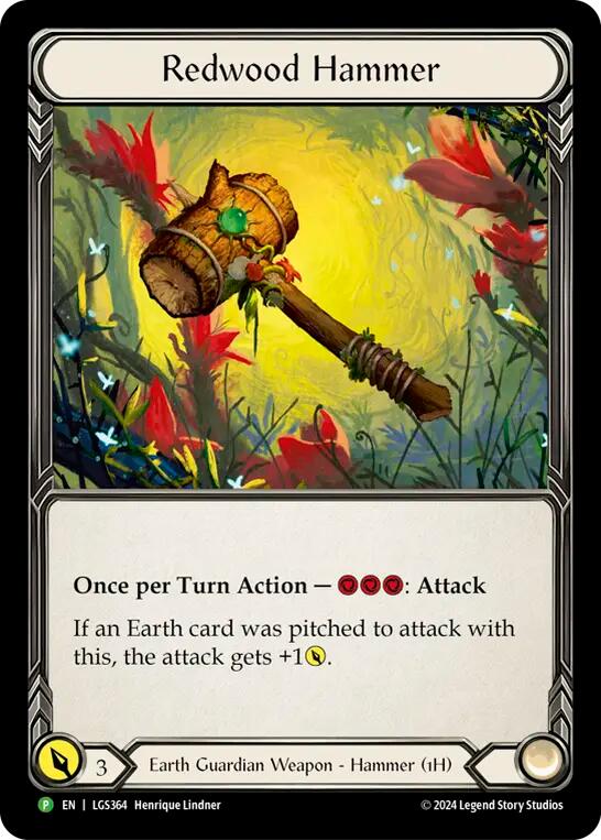 Redwood Hammer [LGS364] (Promo)  Cold Foil | Good Games Cannington