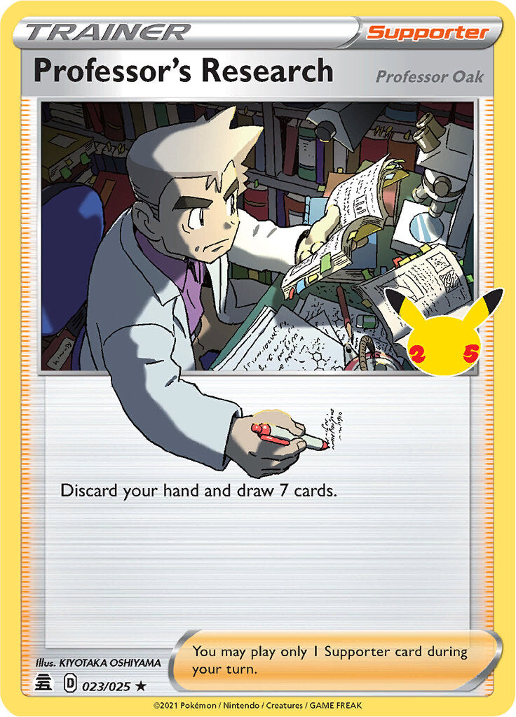 Professor's Research (023/025) [Celebrations: 25th Anniversary] | Good Games Cannington