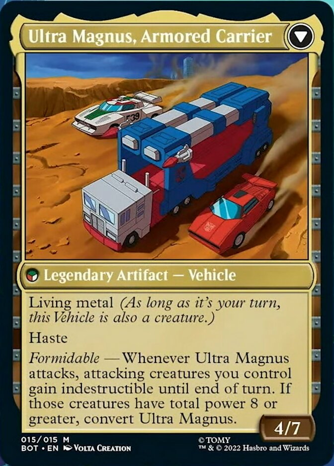 Ultra Magnus, Tactician // Ultra Magnus, Armored Carrier [Transformers] | Good Games Cannington
