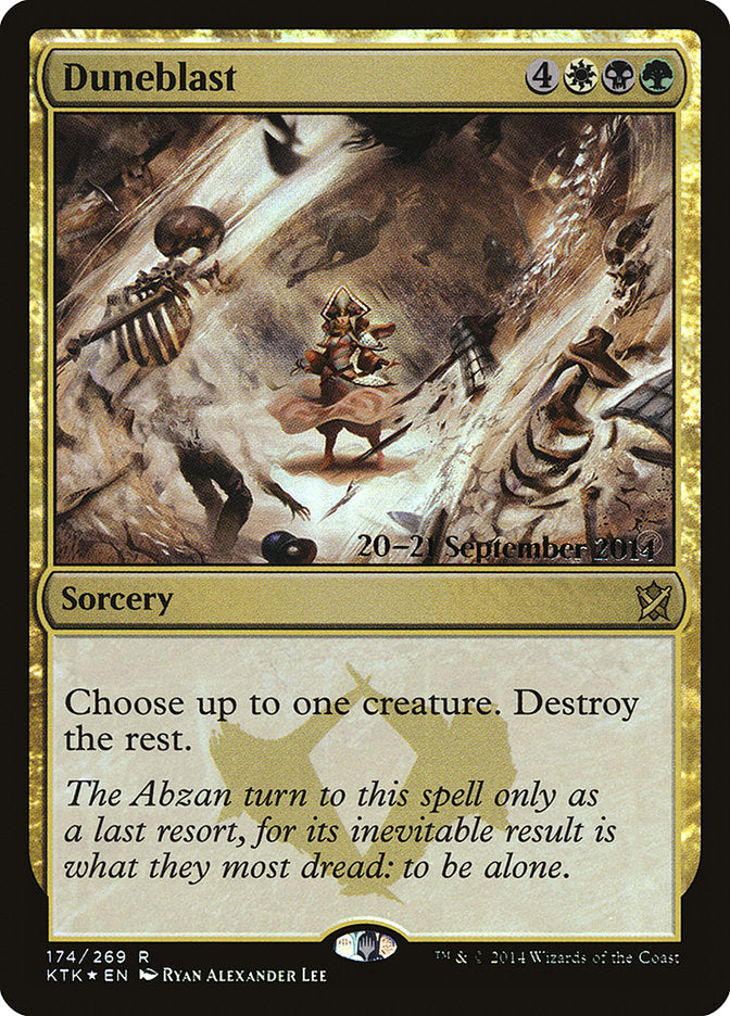 Duneblast [Khans of Tarkir Prerelease Promos] | Good Games Cannington