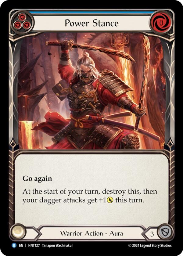 Power Stance [HNT127] (The Hunted)  Rainbow Foil | Good Games Cannington