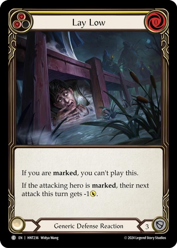 Lay Low [HNT236] (The Hunted)  Rainbow Foil | Good Games Cannington