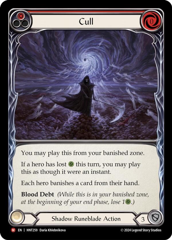 Cull [HNT259] (The Hunted)  Rainbow Foil | Good Games Cannington
