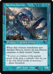 Thing in the Ice // Awoken Horror (Retro Frame) [Innistrad Remastered] | Good Games Cannington