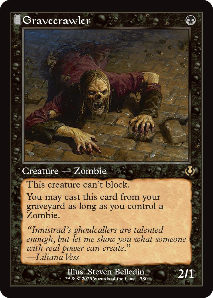 Gravecrawler (Retro Frame) [Innistrad Remastered] | Good Games Cannington