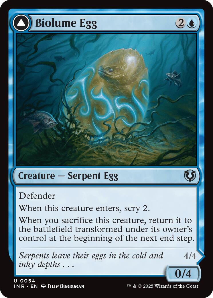 Biolume Egg // Biolume Serpent [Innistrad Remastered] | Good Games Cannington