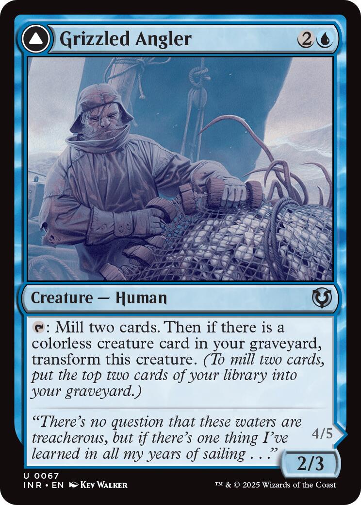 Grizzled Angler // Grisly Anglerfish [Innistrad Remastered] | Good Games Cannington
