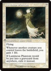 Lunarch Veteran // Luminous Phantom (Retro Frame) [Innistrad Remastered] | Good Games Cannington