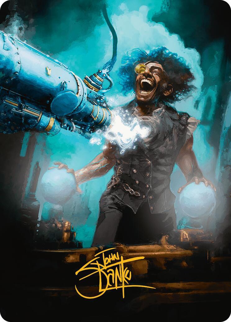 Laboratory Maniac Art Card (Gold-Stamped Signature) [Innistrad Remastered Art Series] | Good Games Cannington