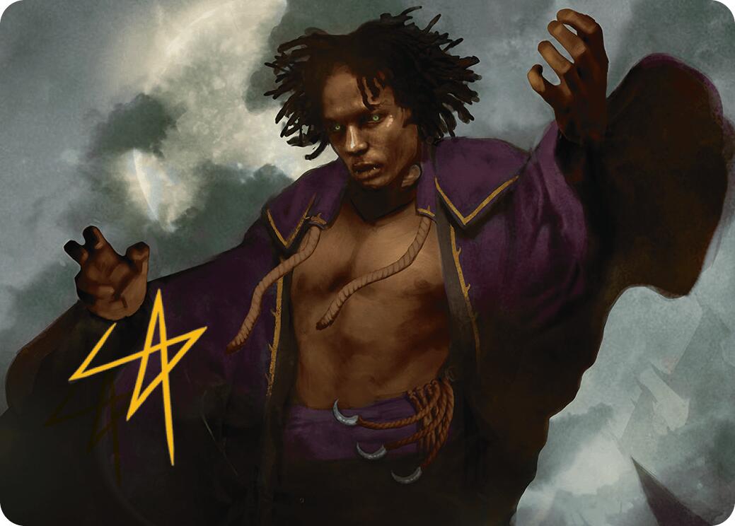 Bloodline Keeper Art Card (Gold-Stamped Signature) [Innistrad Remastered Art Series] | Good Games Cannington