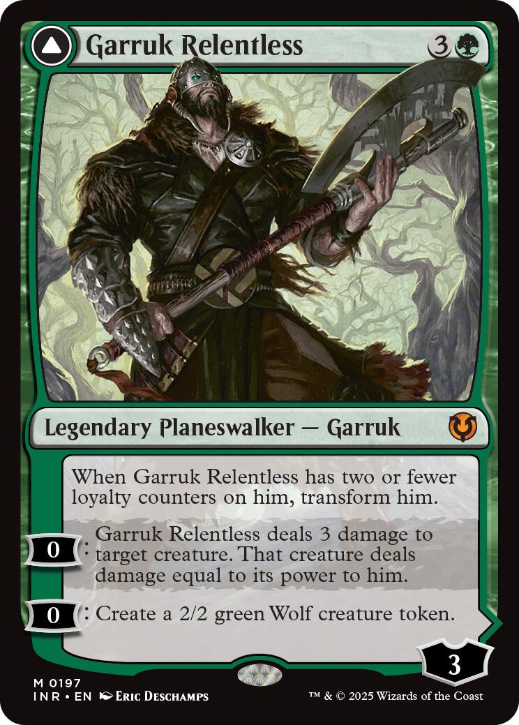 Garruk Relentless // Garruk, the Veil-Cursed [Innistrad Remastered] | Good Games Cannington
