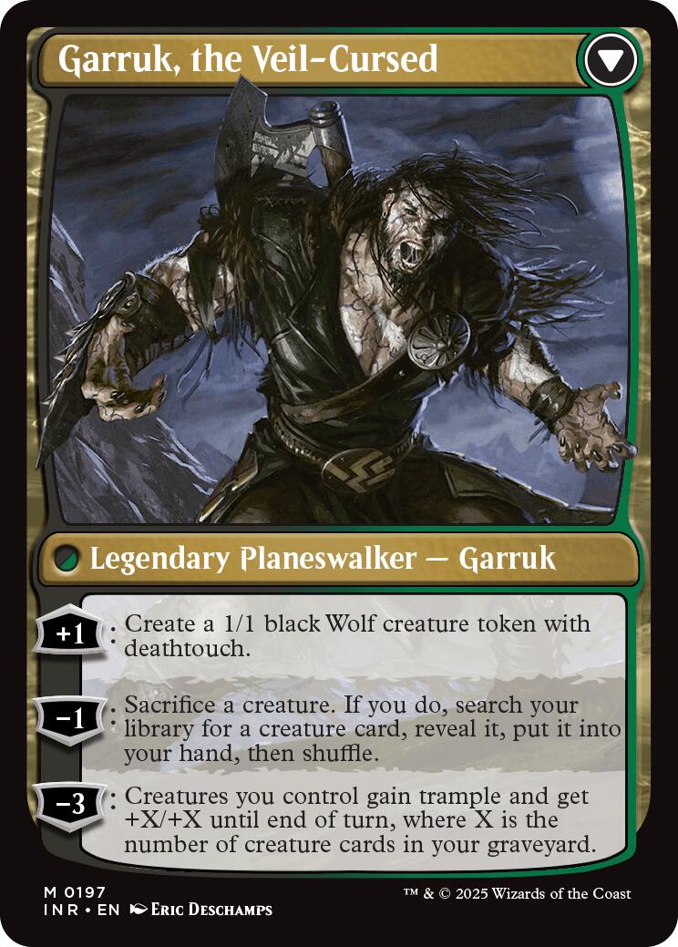 Garruk Relentless // Garruk, the Veil-Cursed [Innistrad Remastered] | Good Games Cannington
