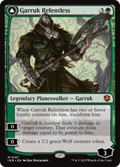 Garruk Relentless // Garruk, the Veil-Cursed [Innistrad Remastered] | Good Games Cannington
