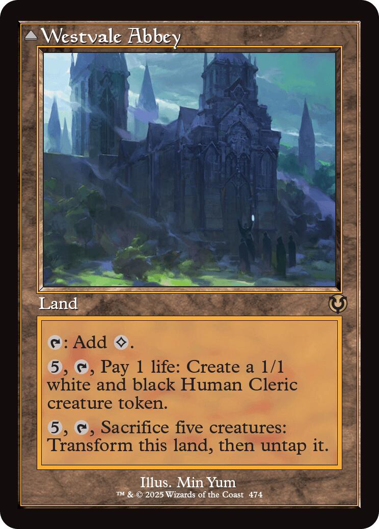 Westvale Abbey // Ormendahl, Profane Prince (Retro Frame) [Innistrad Remastered] | Good Games Cannington