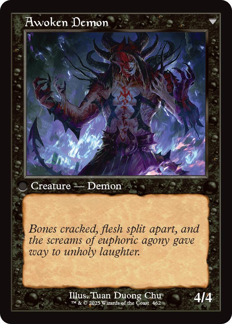 Ecstatic Awakener // Awoken Demon (Retro Frame) [Innistrad Remastered] | Good Games Cannington