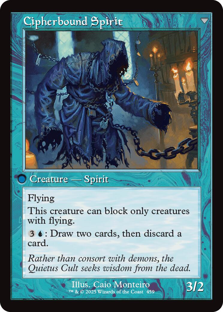 Soulcipher Board // Cipherbound Spirit (Retro Frame) [Innistrad Remastered] | Good Games Cannington