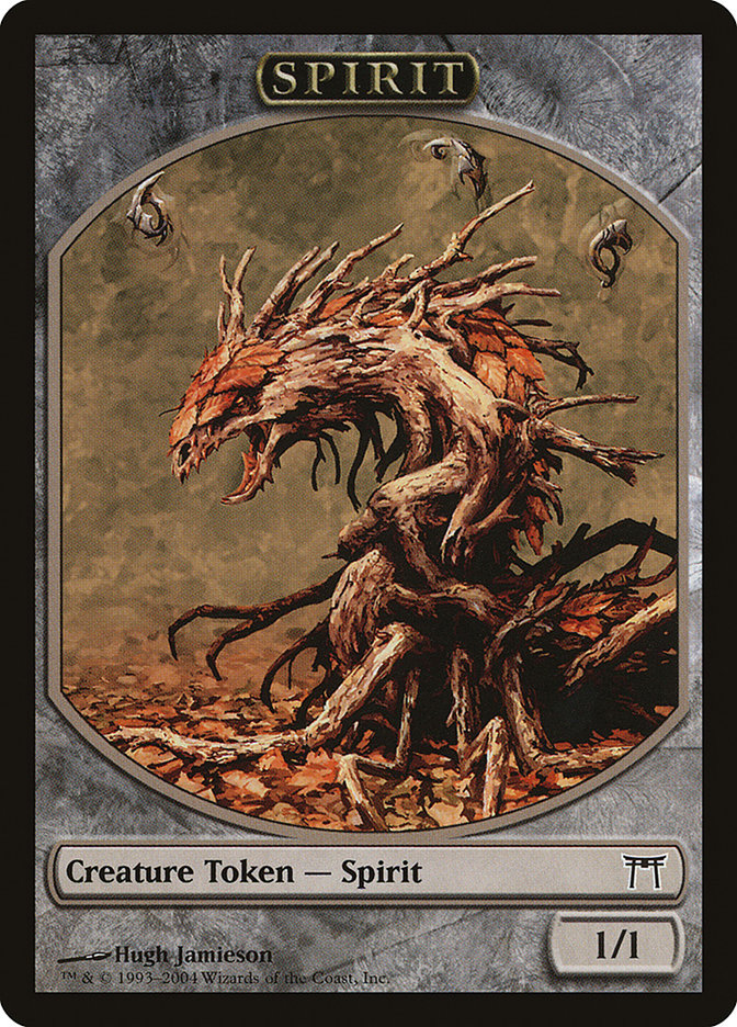 Spirit Token [Magic Player Rewards 2004] | Good Games Cannington