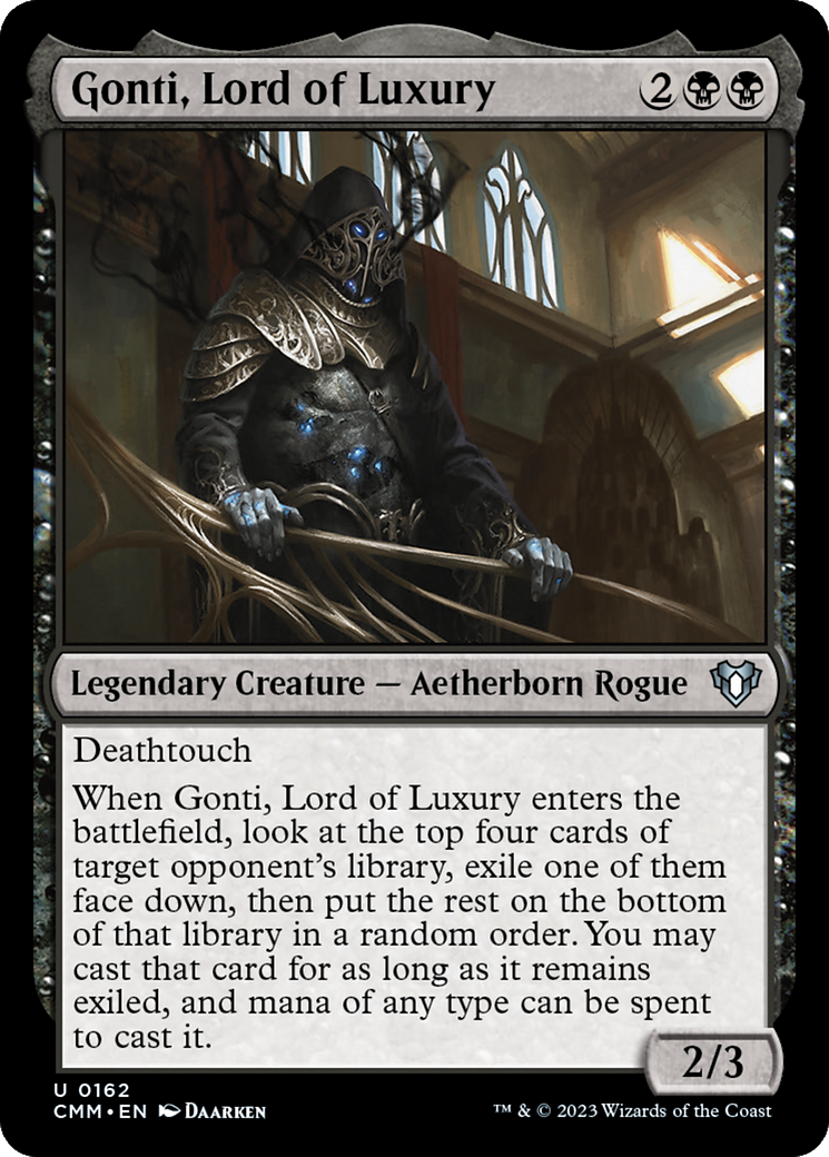Gonti, Lord of Luxury [Commander Masters] | Good Games Cannington
