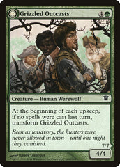 Grizzled Outcasts // Krallenhorde Wantons [Innistrad] | Good Games Cannington