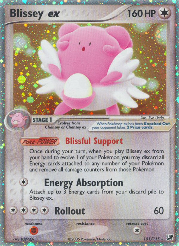 Blissey ex (101/115) [EX: Unseen Forces] | Good Games Cannington