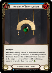 Amulet of Intervention [EVR180] (Everfest)  1st Edition Cold Foil | Good Games Cannington