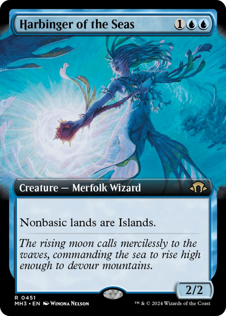 Harbinger of the Seas (Extended Art) [Modern Horizons 3] | Good Games Cannington