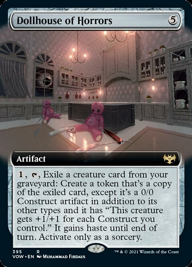 Dollhouse of Horrors (Extended Art) [Innistrad: Crimson Vow] | Good Games Cannington