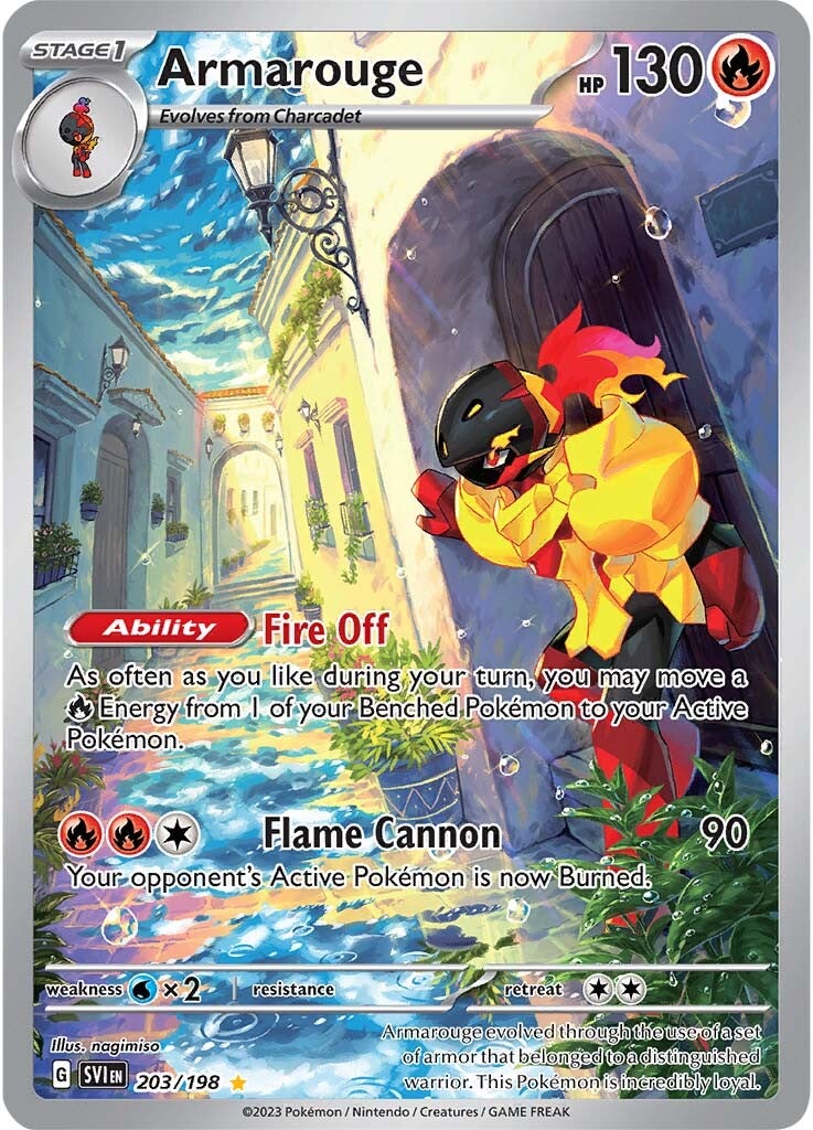 Armarouge (203/198) [Scarlet & Violet: Base Set] | Good Games Cannington