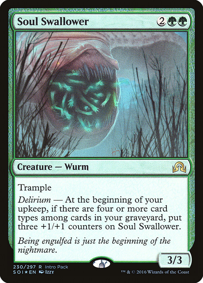 Soul Swallower (Intro Pack) [Shadows over Innistrad Promos] | Good Games Cannington