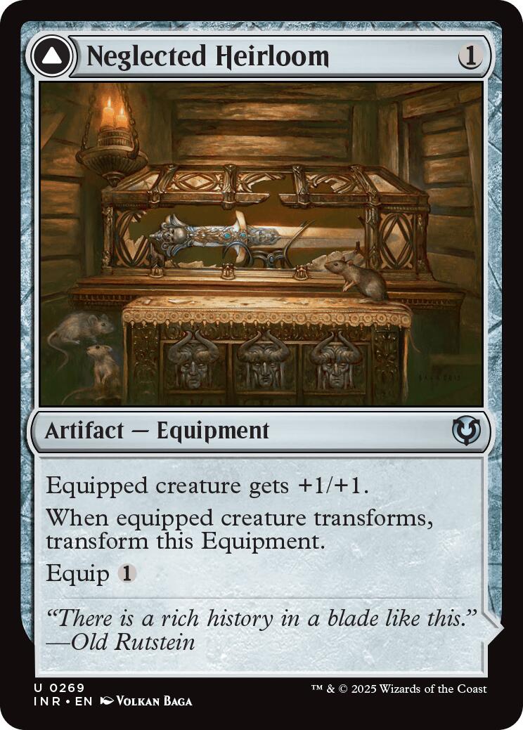 Neglected Heirloom [Innistrad Remastered] | Good Games Cannington