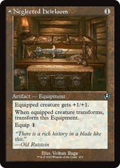 Neglected Heirloom (Retro Frame) [Innistrad Remastered] | Good Games Cannington