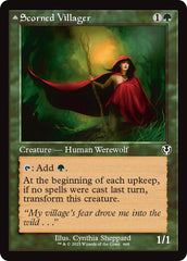 Scorned Villager // Scrounged Scythe (Retro Frame) [Innistrad Remastered] | Good Games Cannington