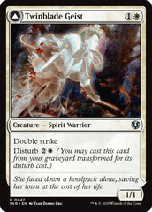 Twinblade Geist // Twinblade Invocation [Innistrad Remastered] | Good Games Cannington