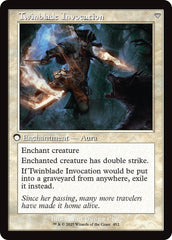 Twinblade Geist // Twinblade Invocation (Retro Frame) [Innistrad Remastered] | Good Games Cannington