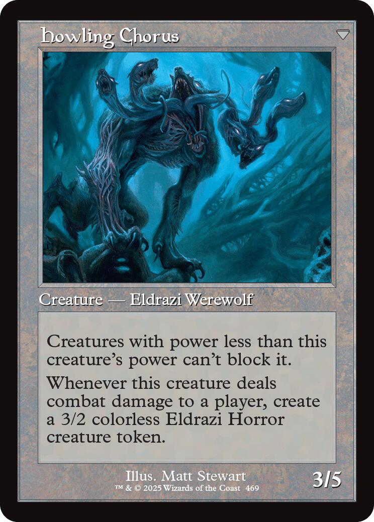 Shrill Howler // Howling Chorus (Retro Frame) [Innistrad Remastered] | Good Games Cannington