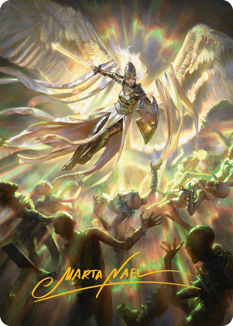 Vanquish the Horde Art Card (Gold-Stamped Signature) [Innistrad Remastered Art Series] | Good Games Cannington