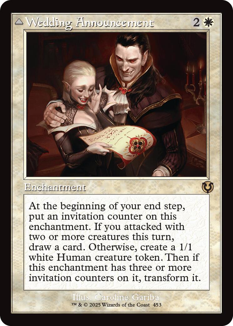 Wedding Announcement // Wedding Festivity (Retro Frame) [Innistrad Remastered] | Good Games Cannington