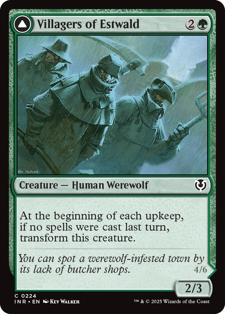 Villagers of Estwald // Howlpack of Estwald [Innistrad Remastered] | Good Games Cannington