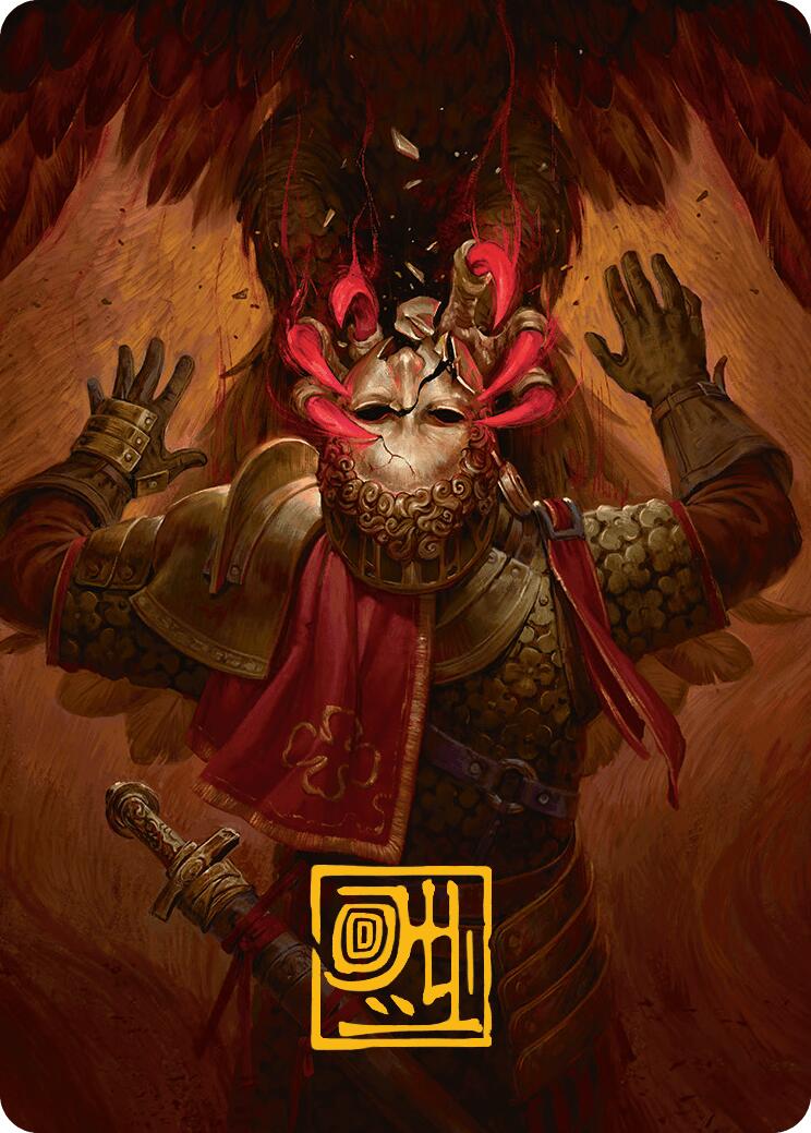 Abrade Art Card (Gold-Stamped Signature) [Innistrad Remastered Art Series] | Good Games Cannington