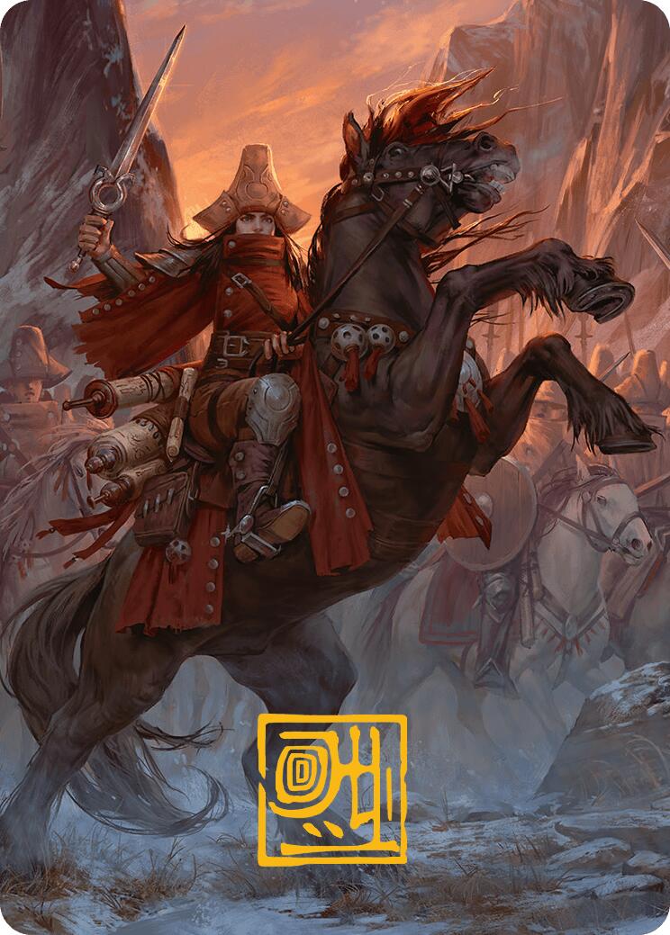 Zealous Conscripts (Gold-Stamped Signature) [Innistrad Remastered Art Series] | Good Games Cannington